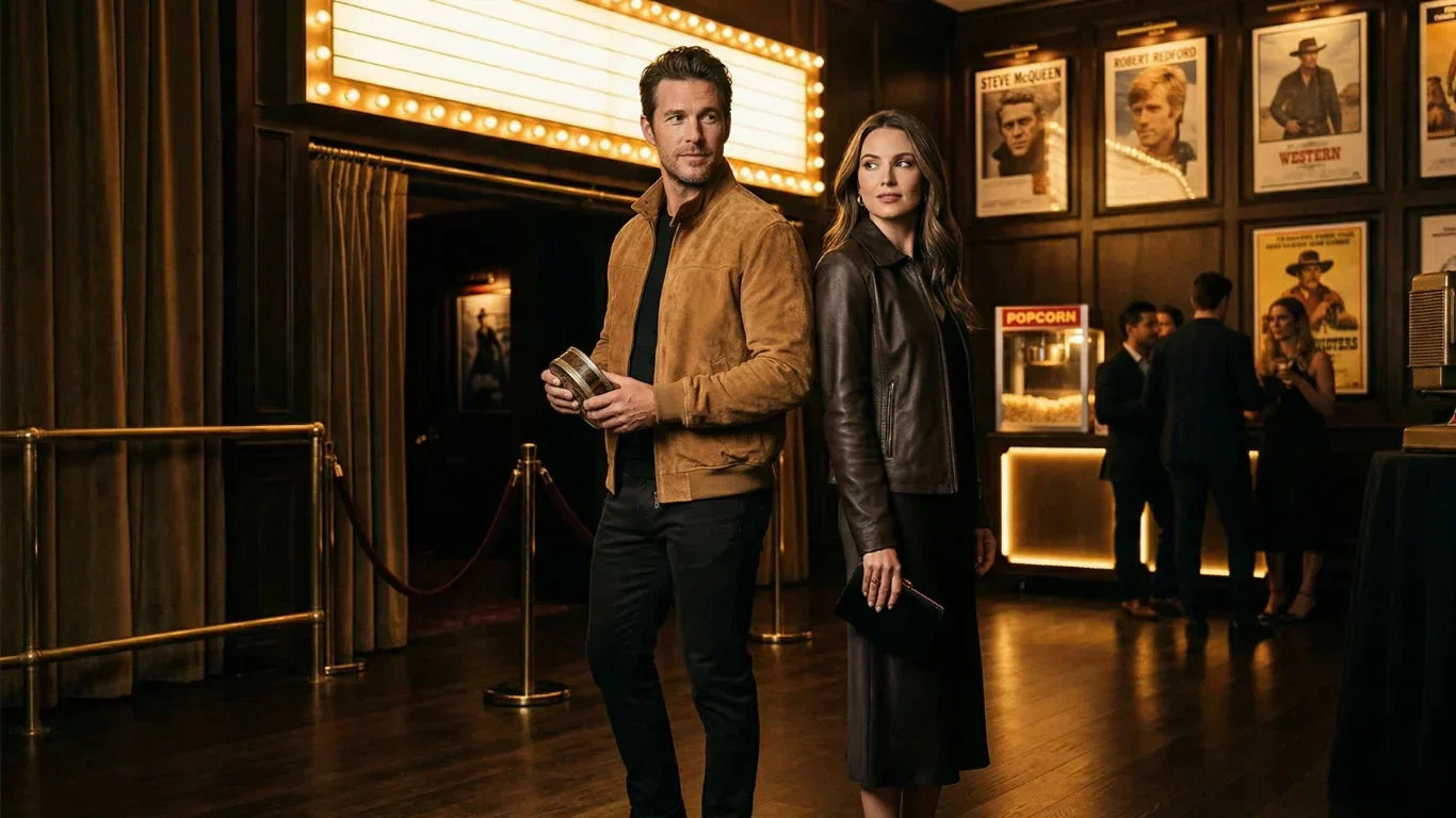 Hollywood's Love Affair with Suede and Matte Finishes