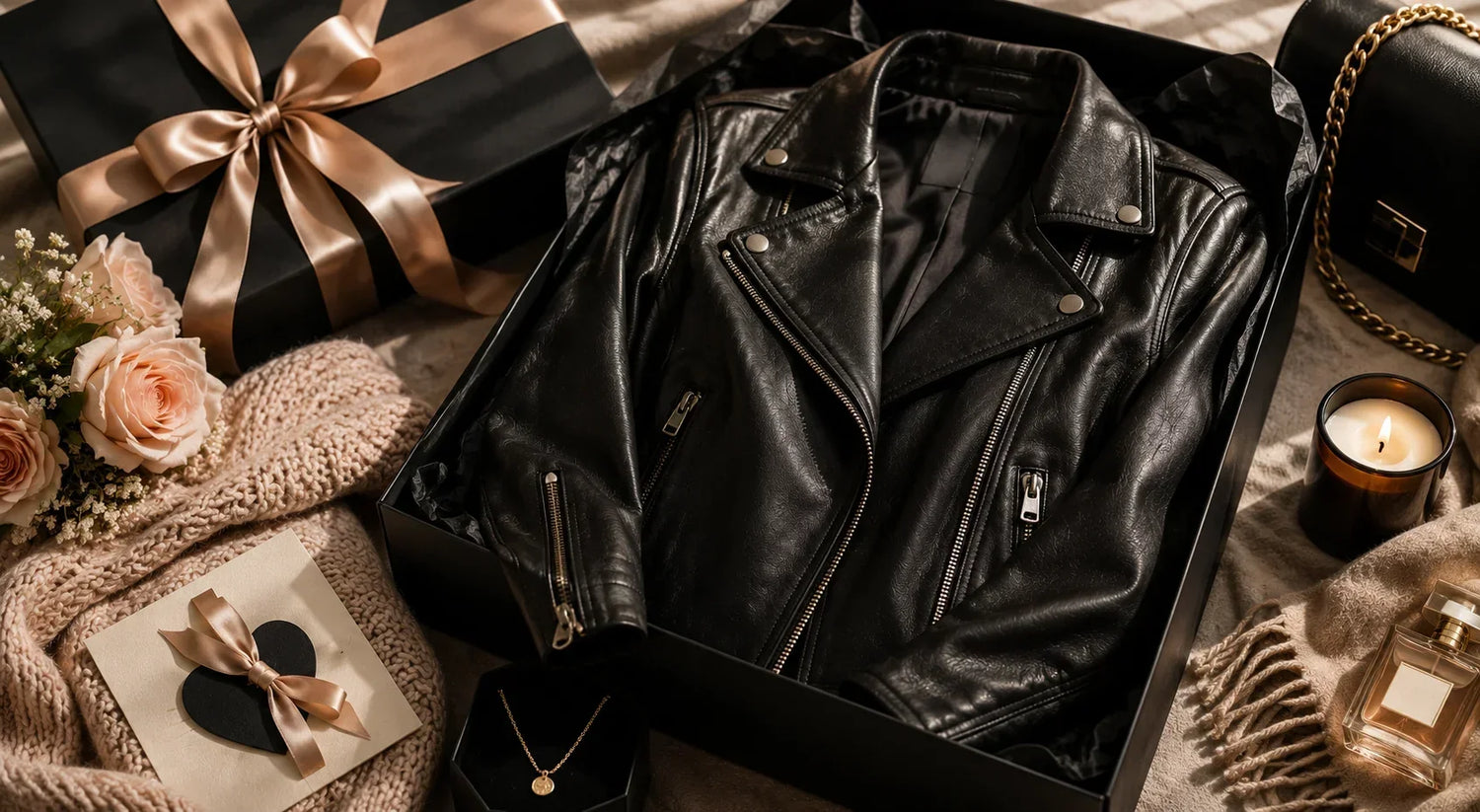 The Best Leather Jacket Gift for Her