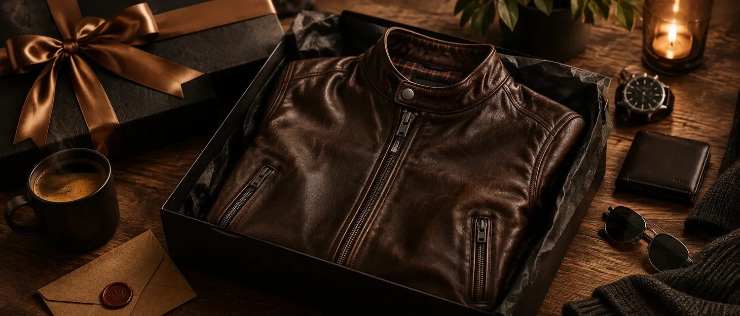The Best Leather Jacket Gift for Him