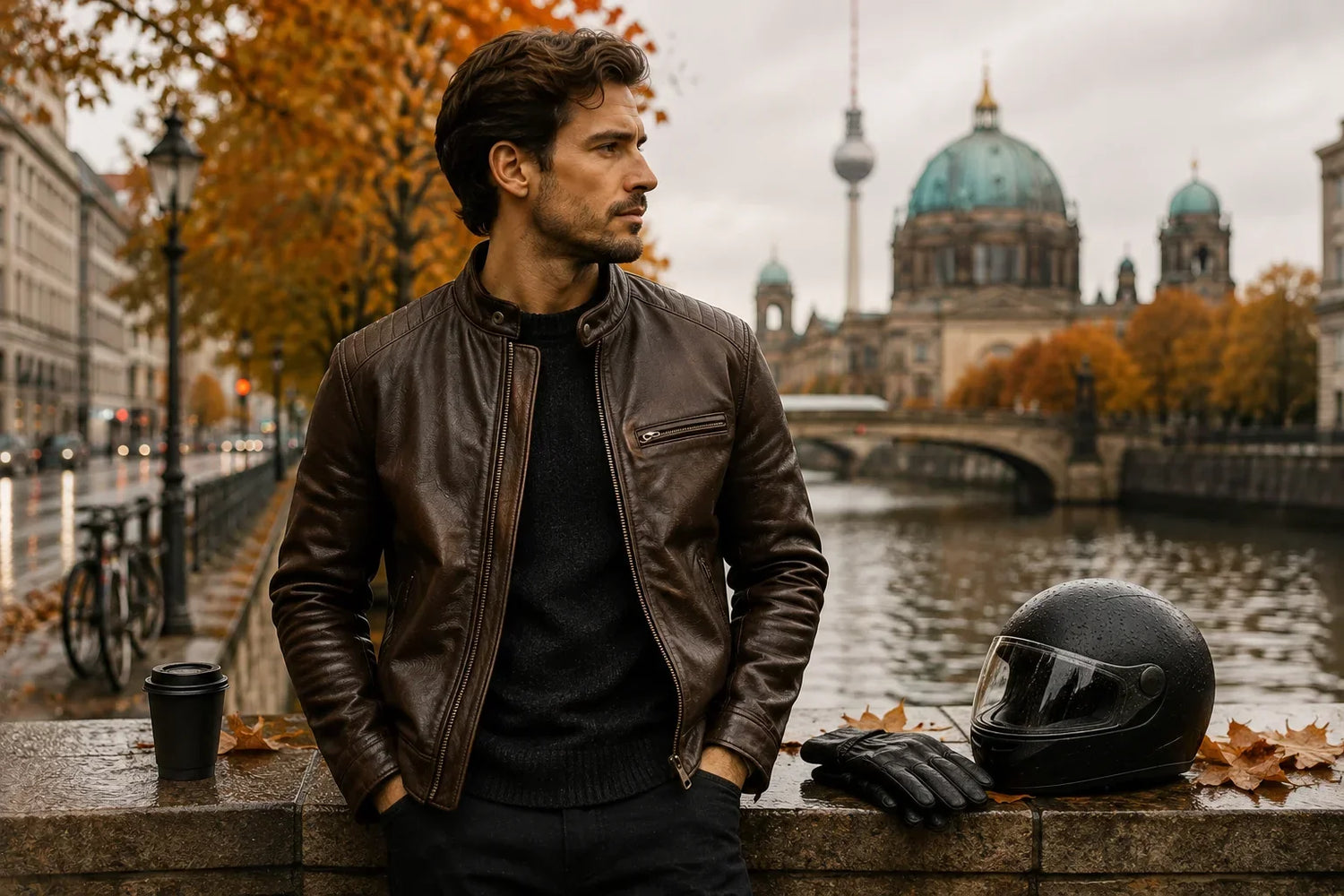 The Best Leather Jacket for Berlin in Autumn