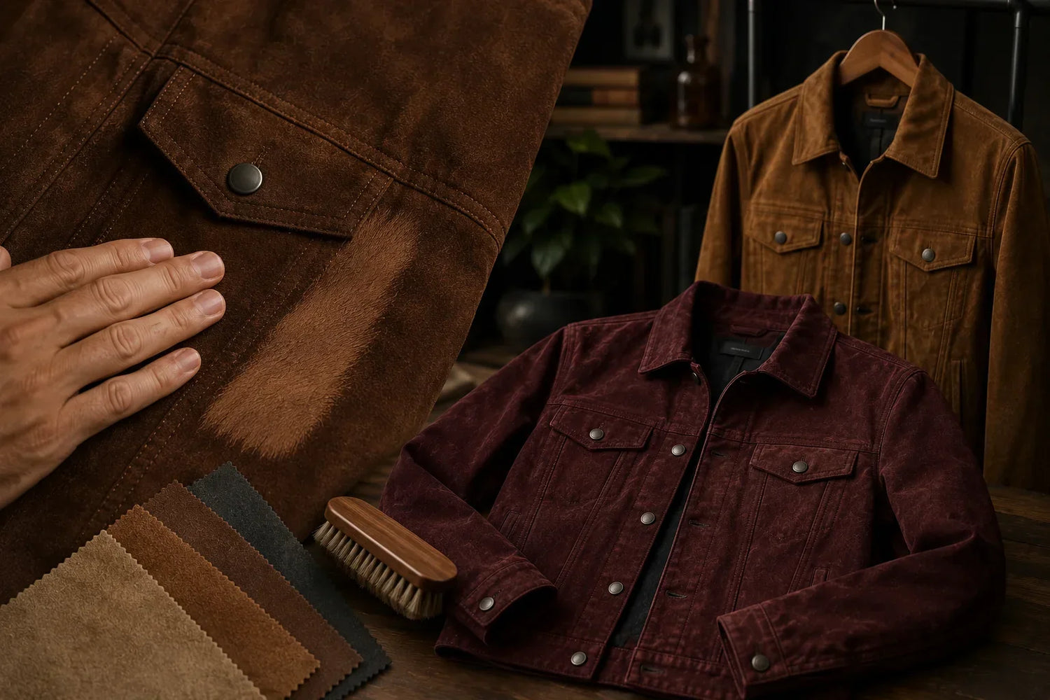 Why Does Suede Change Color When You Touch It?
