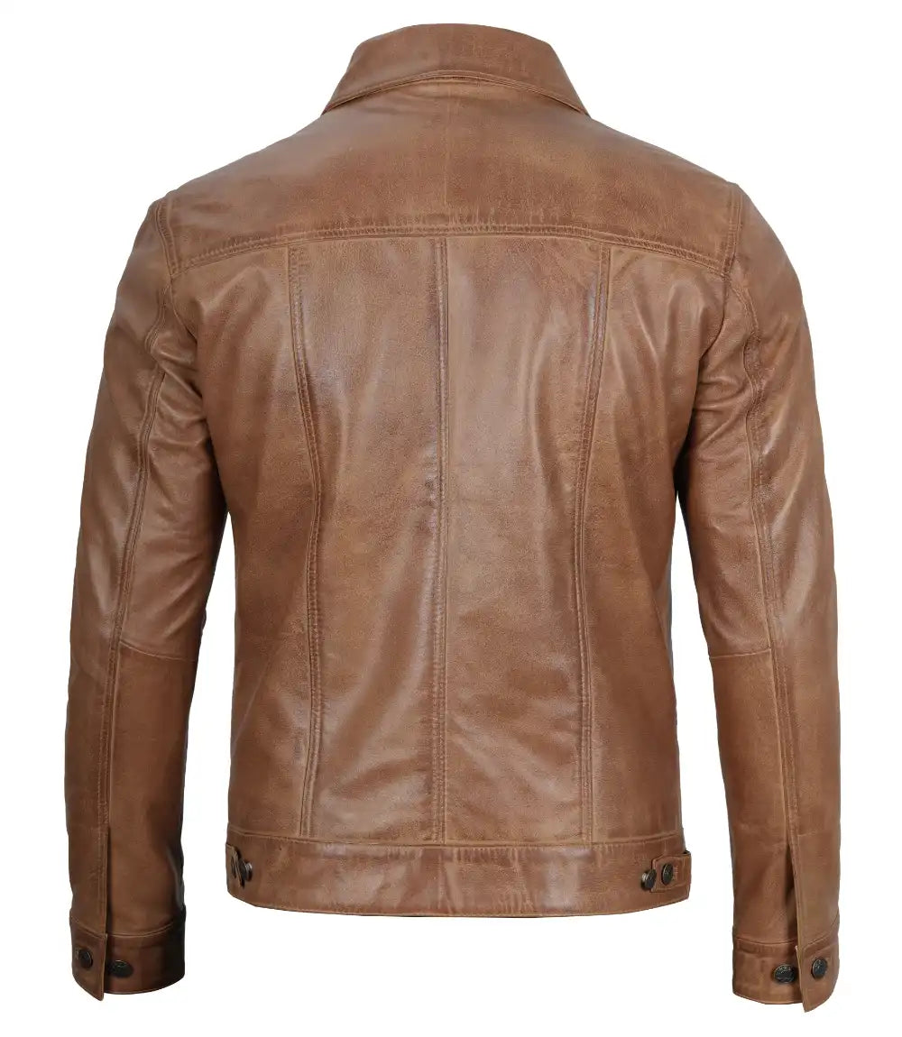 Leather Trucker Jacket