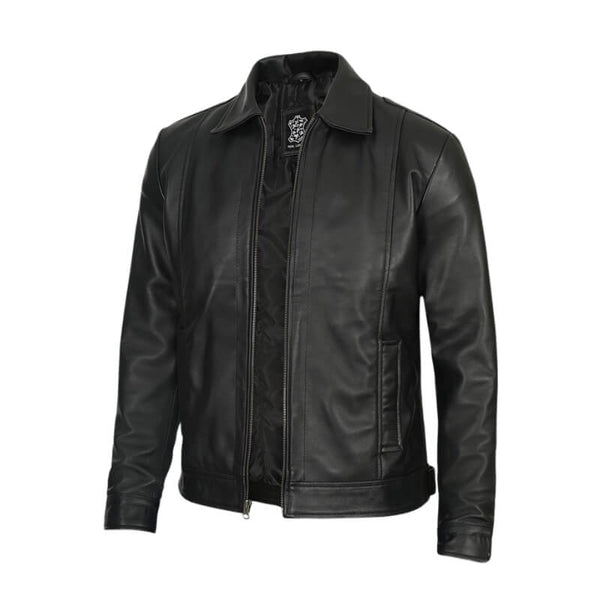 Mens Real Lambskin Leather Jacket