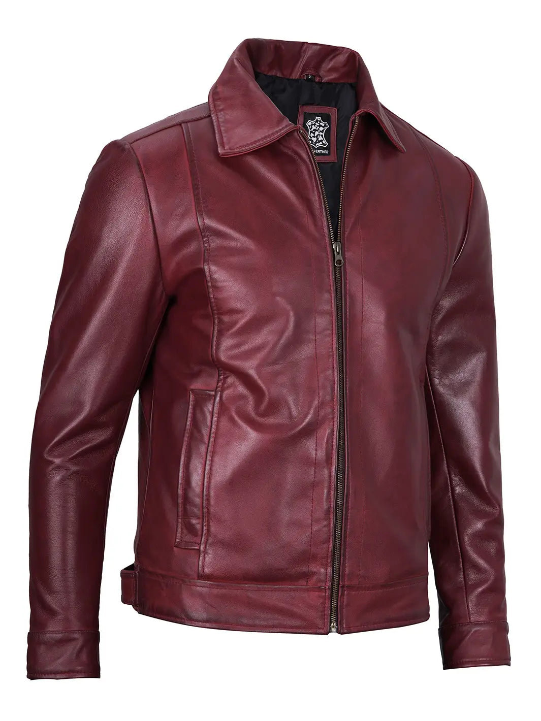 Mens leather jacket