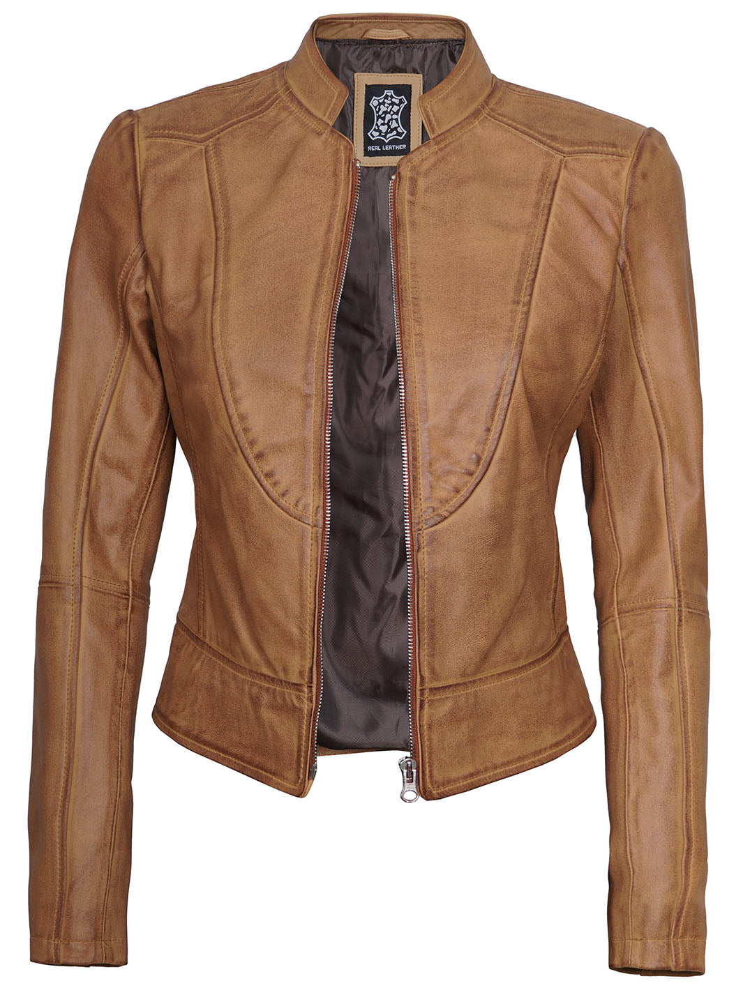 Mens Brown Leather Jacket