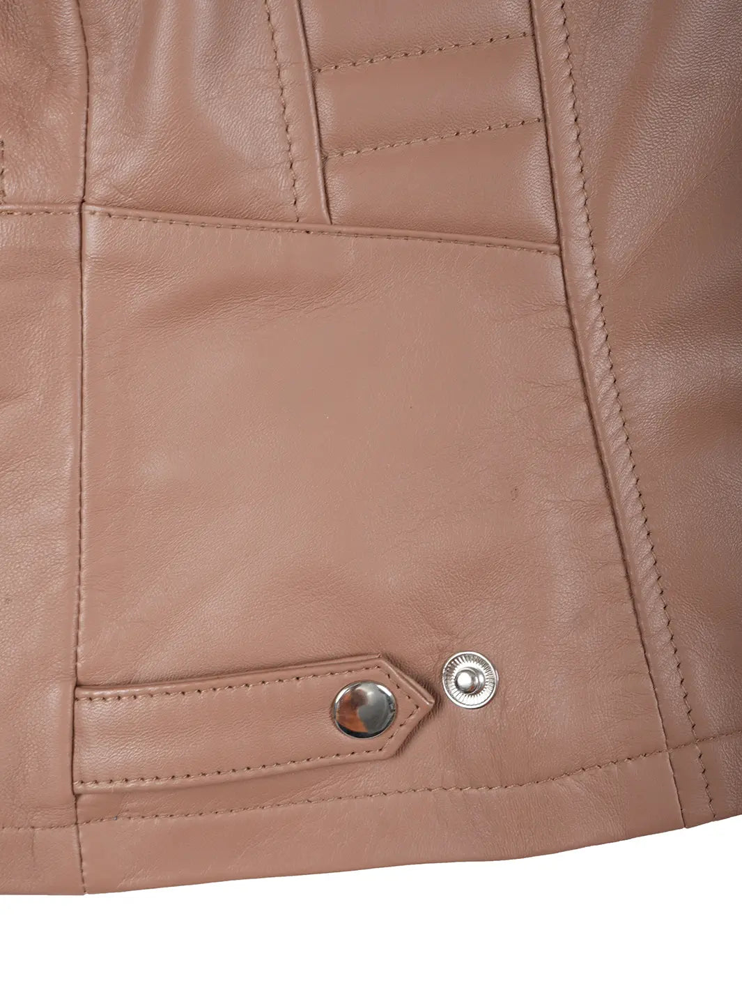 womens leather jacket brown 