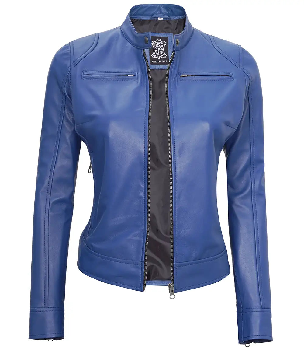 dodge blue jacket womens