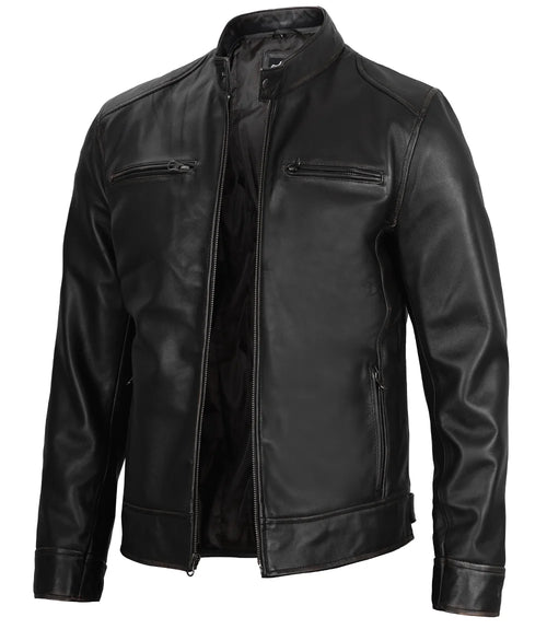 Men's Leather Jackets Canada | 100% Real Lambskin – Decrum