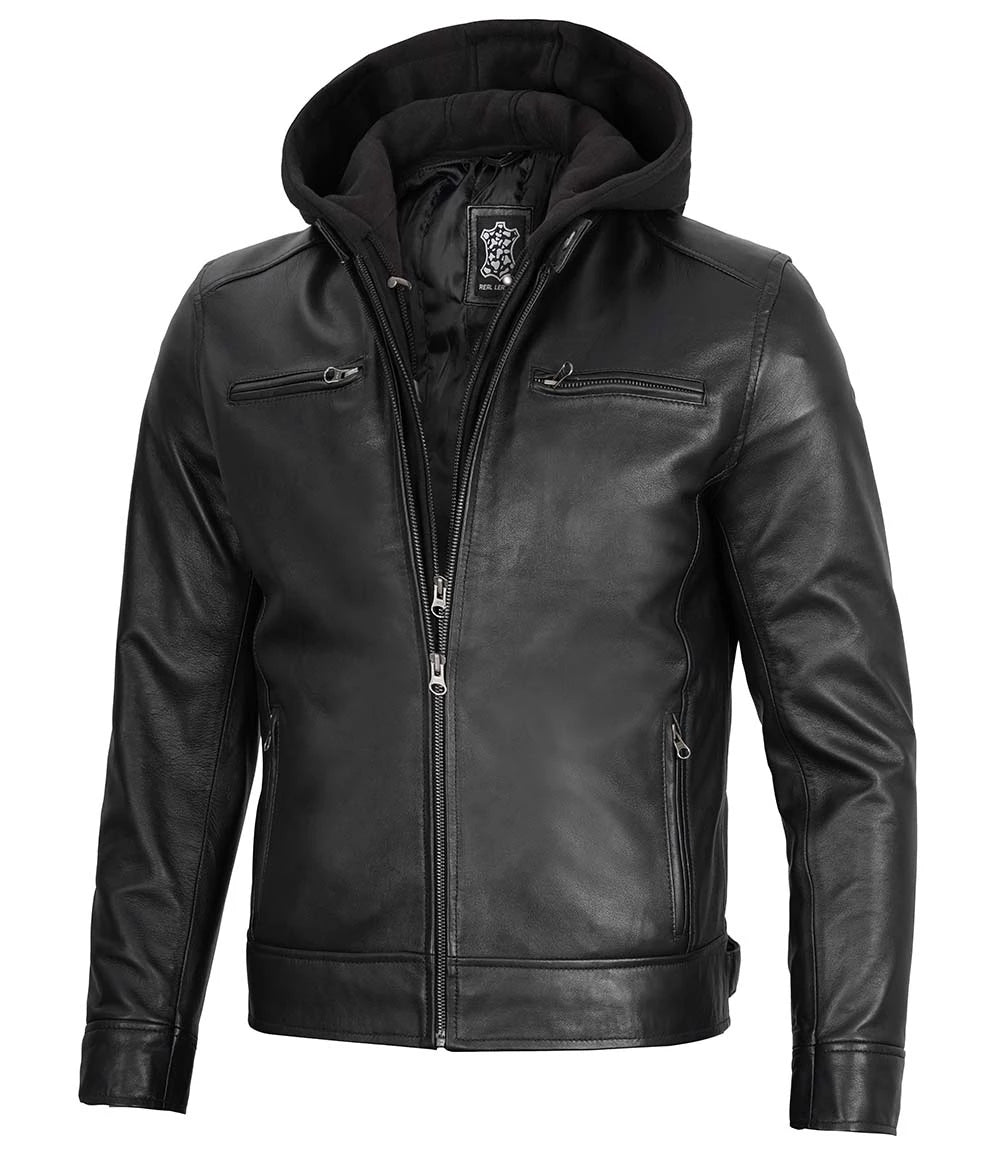 mens leather jacket