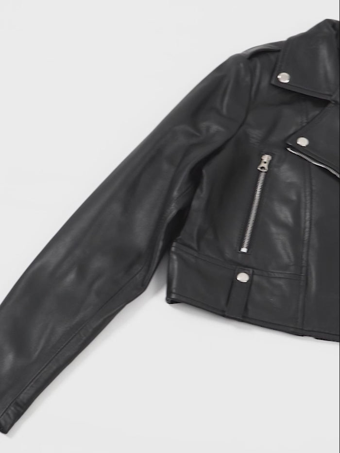 Colleen Cropped Women Jacket Black video