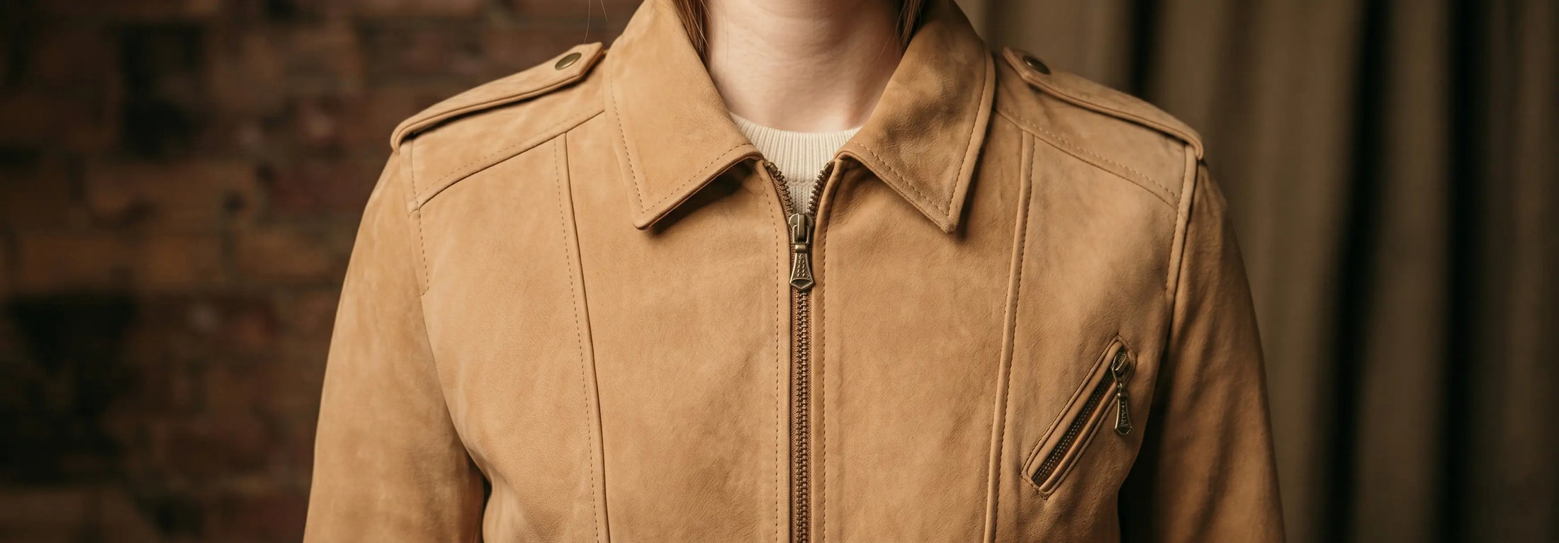 Vestes en daim pour femme – 100 % daim véritable