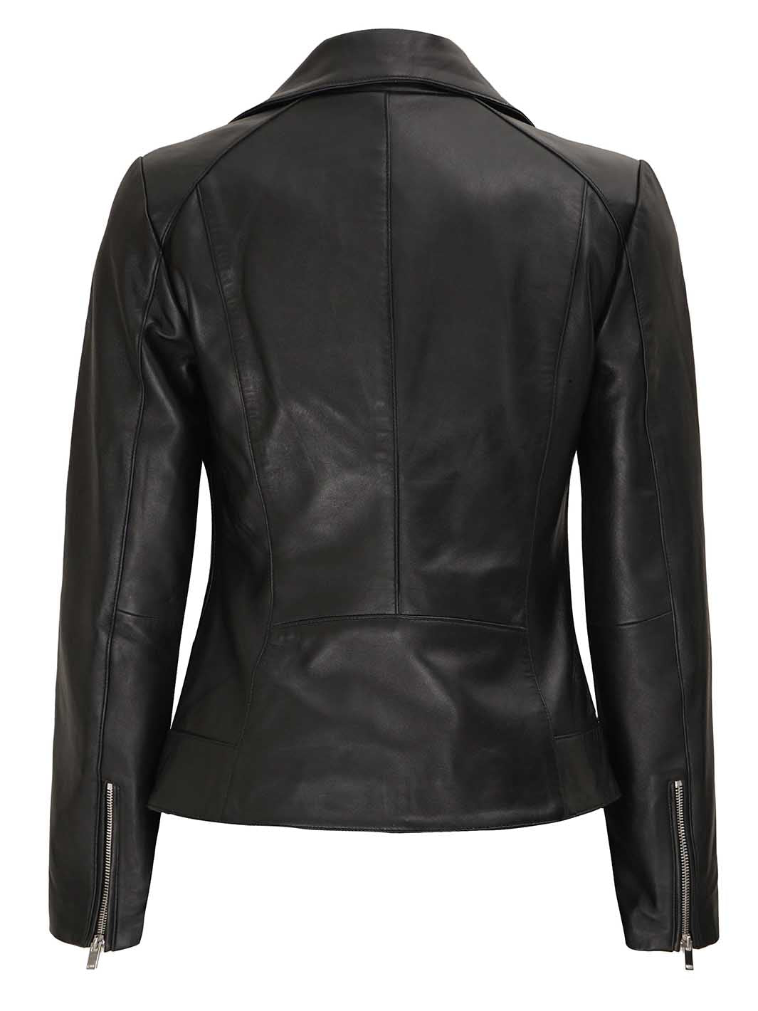 Womens Black Leather Jacket