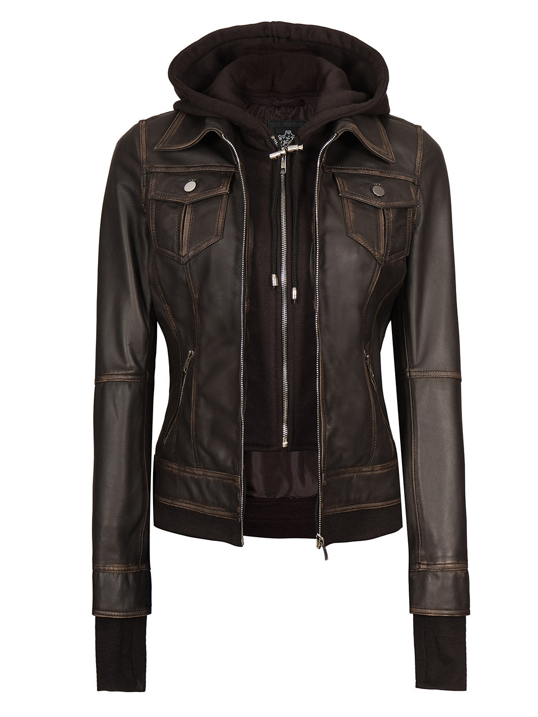 leather jacket for women